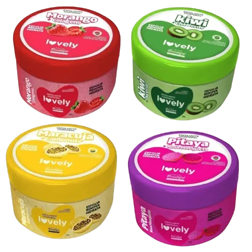 Esfoliante Corporal Lovely Face Beautiful 280g